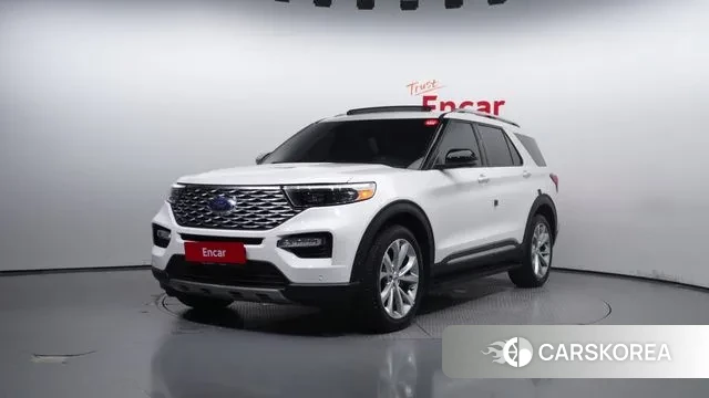 Ford Explorer 6th Generation 2021 Белый из Кореи
