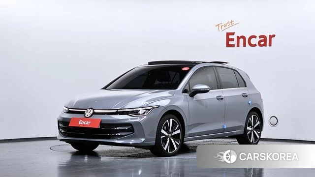 Volkswagen Golf 8th Generation 2025 Серебристо-серый из Кореи