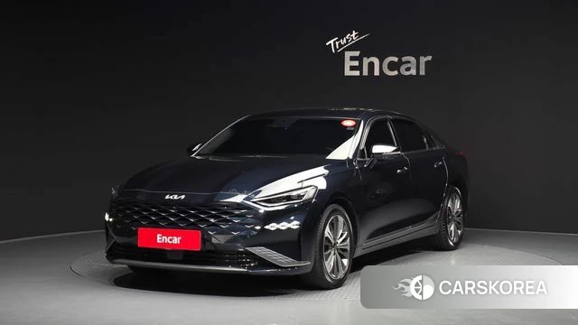 Kia K8 Hybrid 2022 Синий из Кореи
