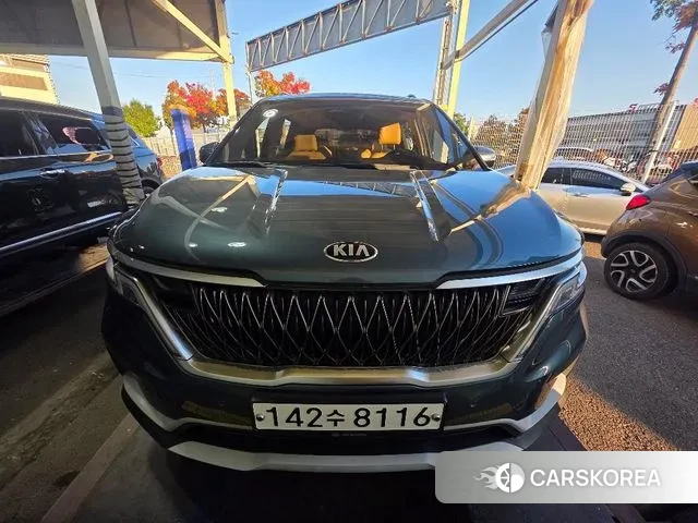 Kia Carnival 4th generation 2021 Синий из Кореи