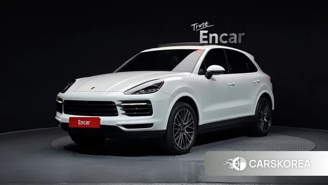 Porsche Cayenne (PO536) 2019 Белый из Кореи