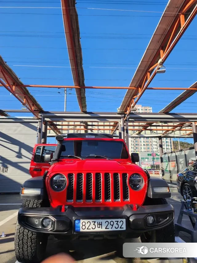 Jeep Gladiator (JT) 2021 Красный из Кореи