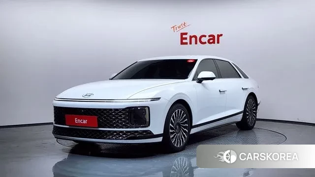 Hyundai Grandeur Hybrid (GN7) 2023 Белый из Кореи