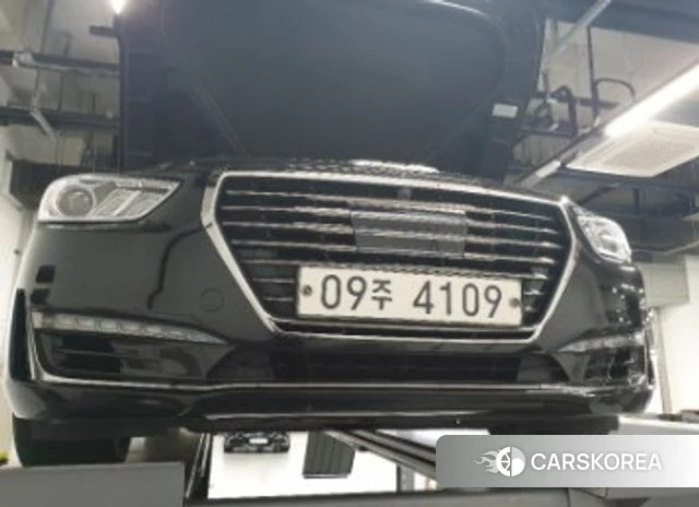 Genesis EQ900 2018 Черный из Кореи