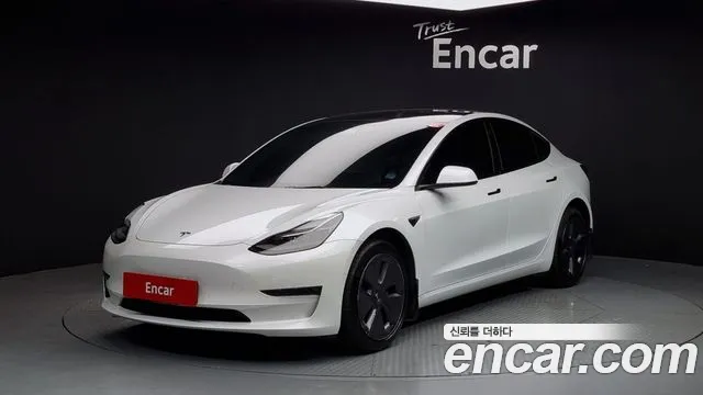 Tesla Model 3 2022 Белый из Кореи