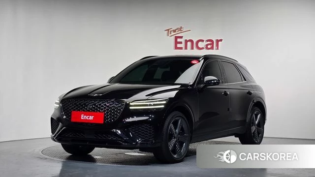 Genesis GV70 2021 Черный из Кореи