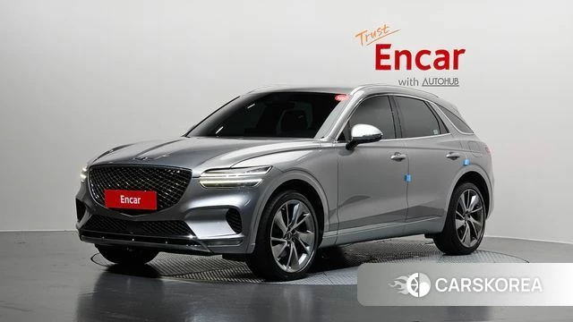 Genesis GV70 2021 Серебристо-серый из Кореи