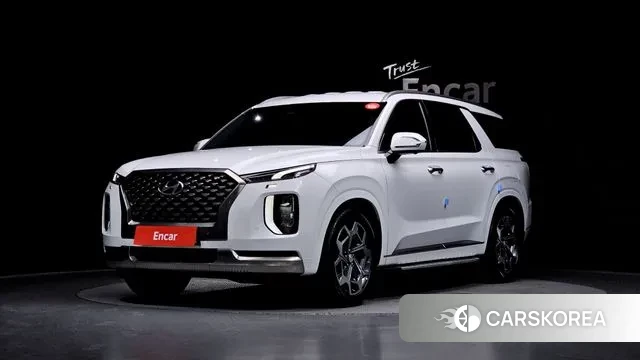 Hyundai Palisade 2022 Белый из Кореи