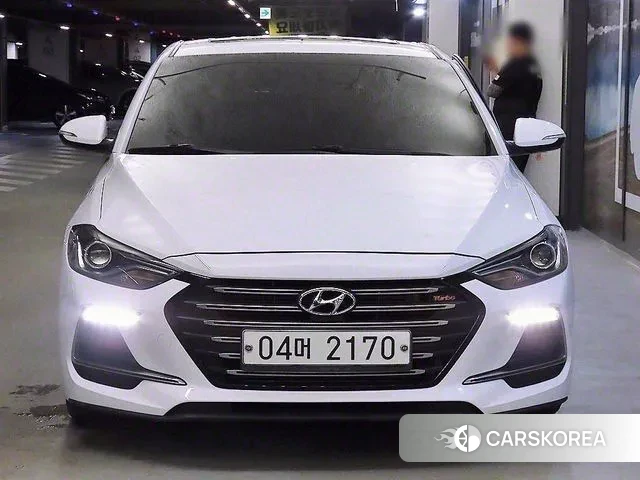 Hyundai Avante AD 2018 Белый из Кореи