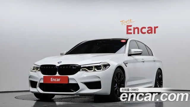 BMW M5 (F90) 2018 Белый из Кореи
