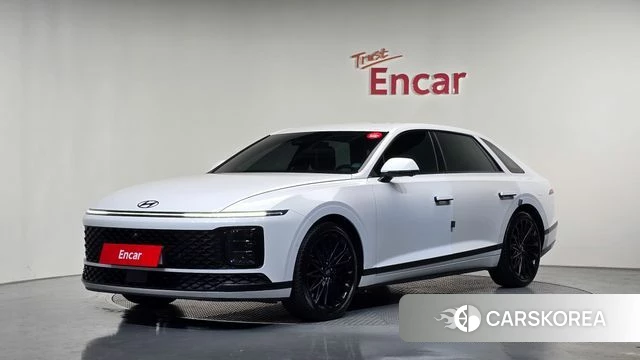 Hyundai Grandeur Hybrid (GN7) 2023 Белый из Кореи