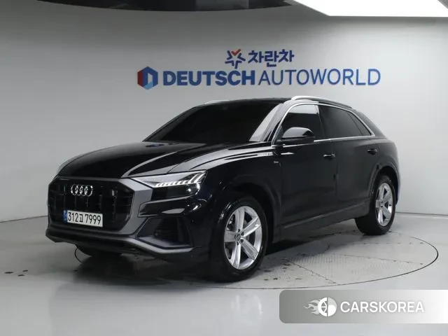 Audi Q8 (4M) 2021 Черный из Кореи