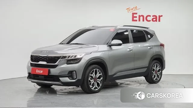 Kia Seltos 2022 Серый из Кореи