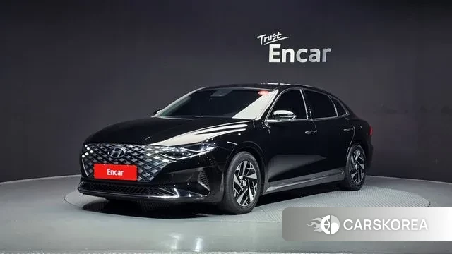 Hyundai The New Grandeur IG Hybrid 2021 Черный из Кореи