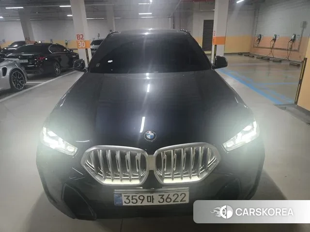 BMW X6 (G06) 2025 Черный из Кореи
