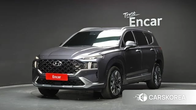 Hyundai The New Santa Fe 2020 Серый из Кореи
