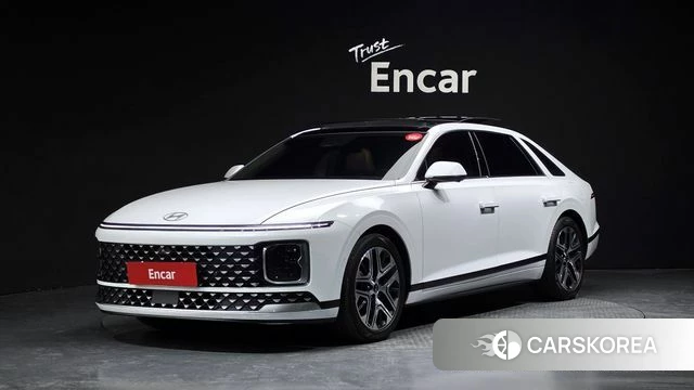 Hyundai Grandeur (GN7) 2023 Белый из Кореи