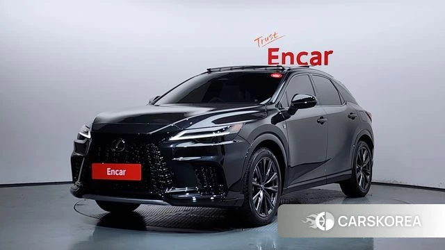 Lexus RX500h 5th generation 2024 Черный из Кореи