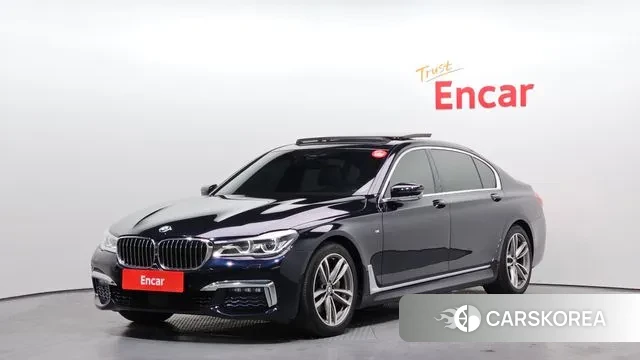 BMW 7 Series (G11) 2018 Черный из Кореи