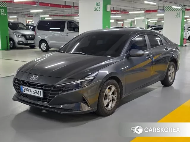 Hyundai Avante (CN7) 2021 Серый из Кореи