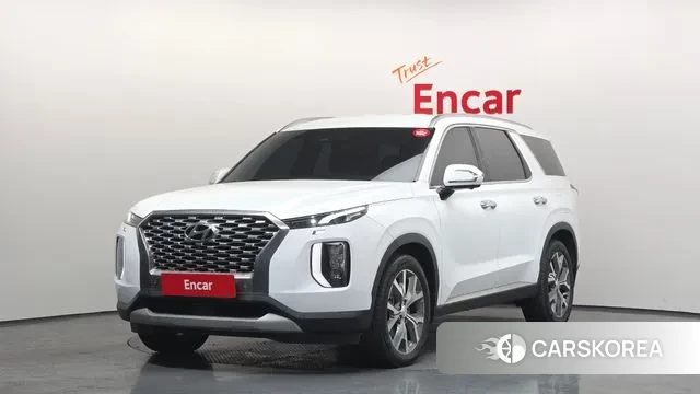 Hyundai Palisade 2021 Белый из Кореи