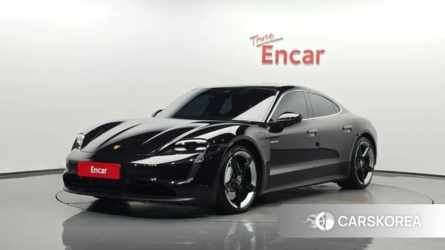 Porsche Taycan 2021 Черный из Кореи