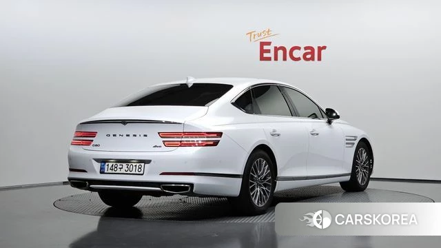 Genesis G80 (RG3) 2021 Белый из Кореи