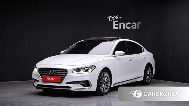 Hyundai Grandeur IG 2018 Белый из Кореи