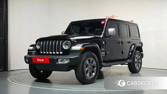Jeep Wrangler (JL) 2019 Черный из Кореи