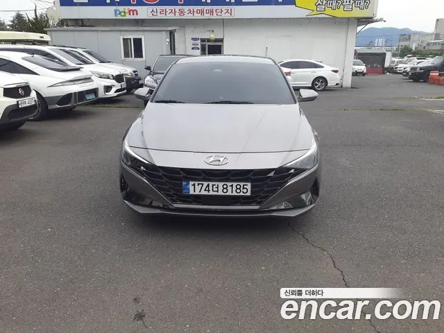 Hyundai Avante (CN7) 2021 Серый из Кореи