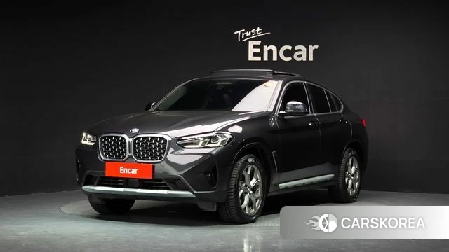 BMW X4 (G02) 2023 Серый из Кореи