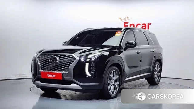 Hyundai Palisade 2022 Черный из Кореи