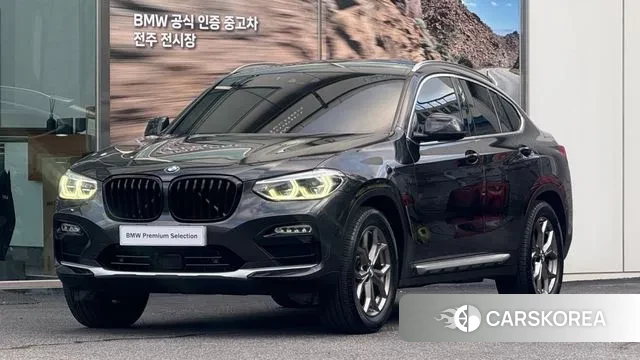 BMW X4 (G02) 2019 Серый из Кореи