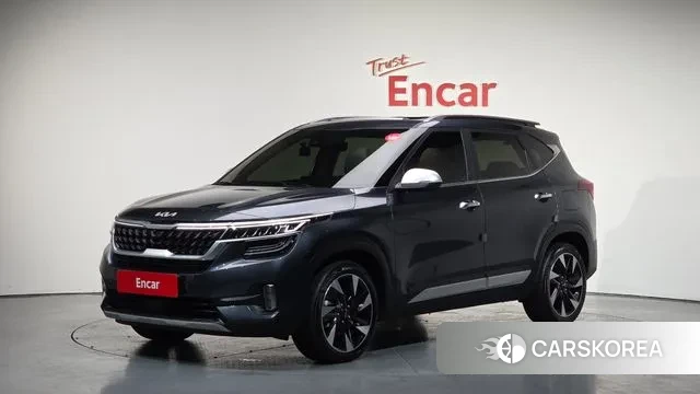 Kia Seltos 2021 Серый из Кореи