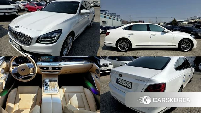 Kia More K9 2021 Жемчужный цвет из Кореи