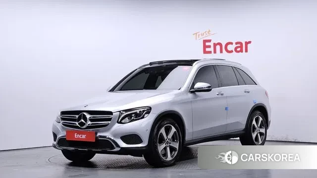Mercedes-Benz GLC-Class X253 2018 Серебристо-серый из Кореи
