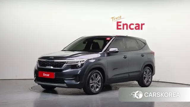 Kia Seltos 2020 Серый из Кореи