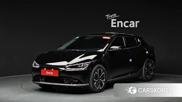 Kia EV6 2023 Черный из Кореи