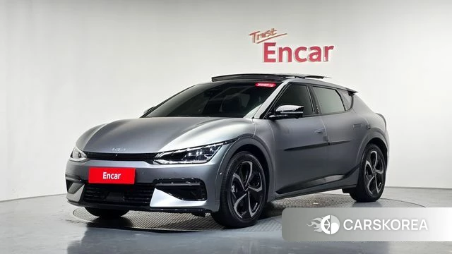 Kia EV6 2021 Серый из Кореи