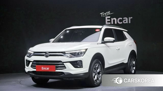 Ssangyong Beautiful Korando 2022 Белый из Кореи