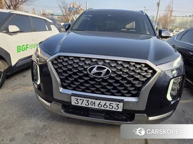 Hyundai Palisade 2021 Синий из Кореи
