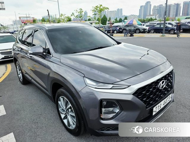 Hyundai Santa Fe TM 2019 Серый из Кореи