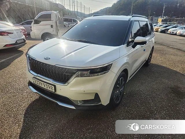 Kia Carnival 4th generation 2021 Белый из Кореи