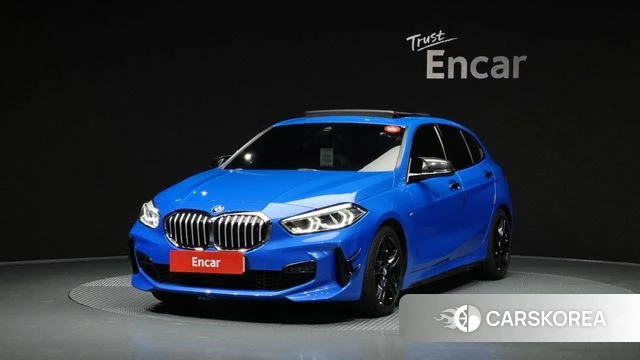 BMW 1 Series (F40) 2021 Синий из Кореи