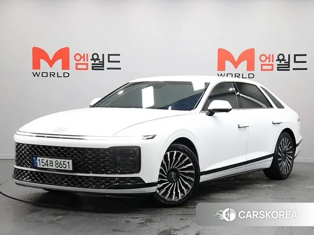 Hyundai Grandeur Hybrid (GN7) 2023 Белый из Кореи