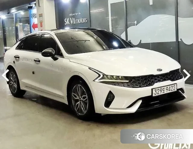 Kia K5 Hybrid 3rd Generation 2021 Белый из Кореи