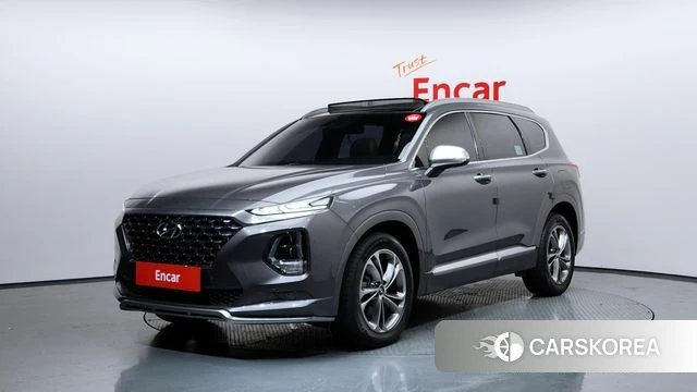 Hyundai Santa Fe TM 2019 Серый из Кореи
