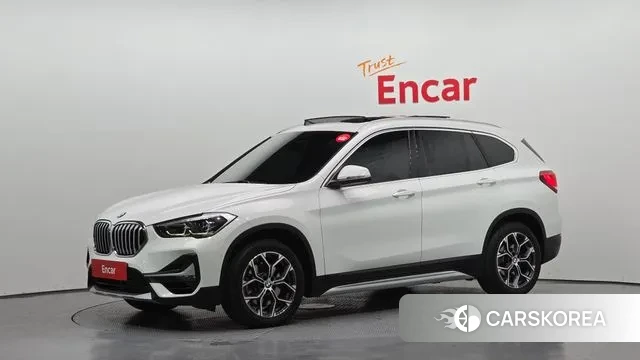 BMW X1 (F48) 2021 Белый из Кореи