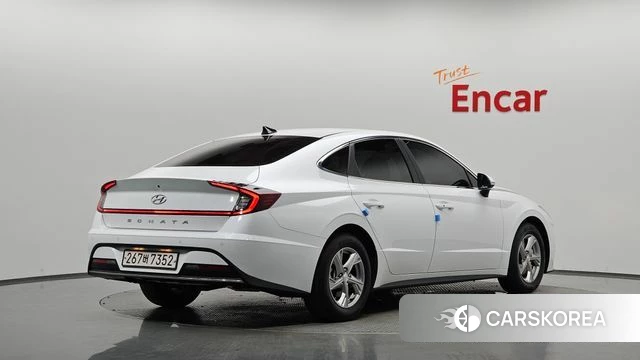 Hyundai Sonata (DN8) 2021 Белый из Кореи