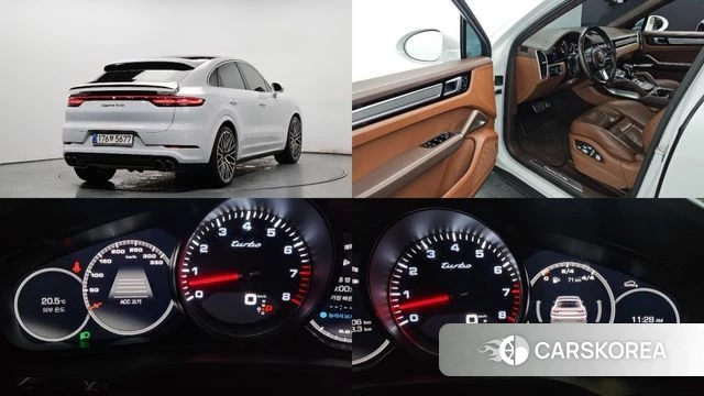 Porsche Cayenne (PO536) 2020 Белый из Кореи